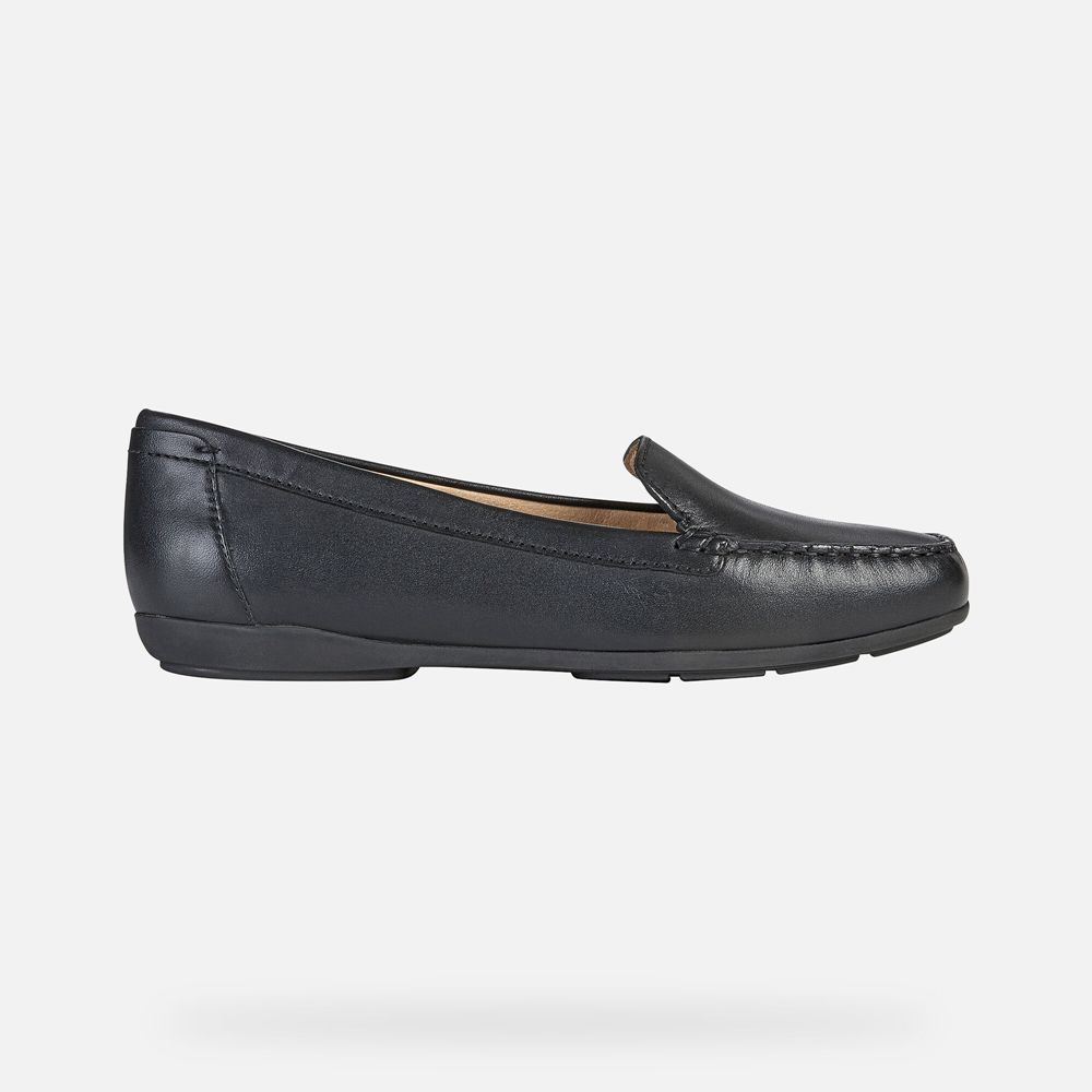 Geox Bayan Loafers Siyah - Annytah - TSJ-810679